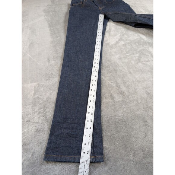 Everlane High Rise Straight Jeans Womens 26R Blue Denim Stretch Preppy Casual - Picture 10 of 11